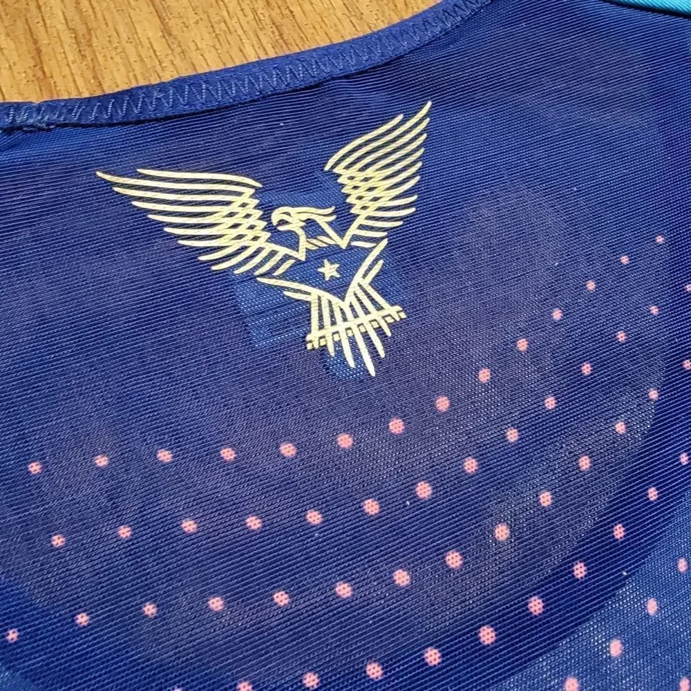 Nike Vapor Elite Pro USA Team Allyson Felix Track And Field Running Top Singlet